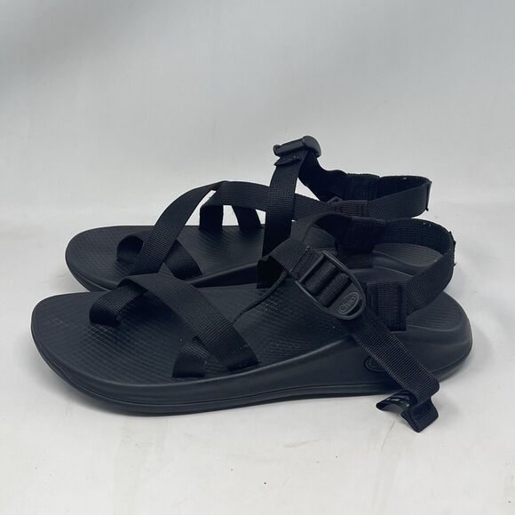 Chaco Z Eddy 2 Sport Sandals Mens 9 Black Toe Loop Ankle Strap Hiking Water main image 8